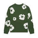 Denim Tears Long Sleeve Cotton Wreath T-shirt Green