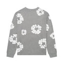 Bluzka Denim Tears Long Sleeve Cotton Wreath T-shirt Grey DENIM TEARS Bluza
