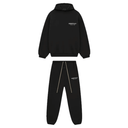 Dres Essentials Long Set Fleece Black