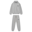 Dres Essentials Long Set Fleece Light Heather Grey