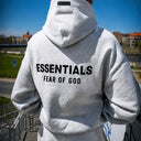 Bluza Essentials Fleece Hoodie Light Heather Gray Essentials Bluza