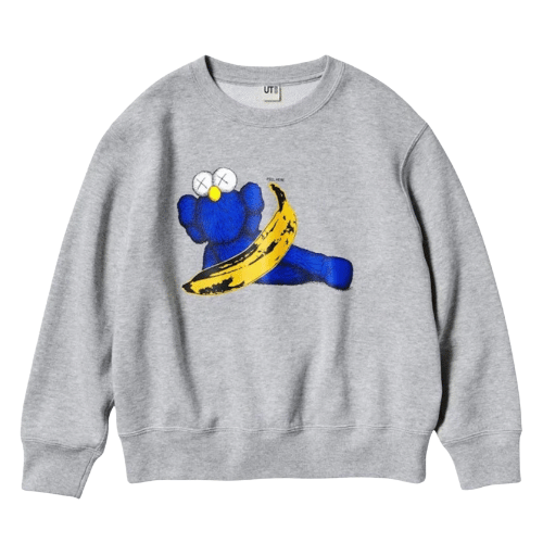 Bluza KAWS + WARHOL UT GRAPHIC SWEATSHIRT