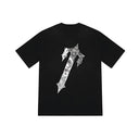 Koszulka Trapstar Decoded Paisley Monochrome Edition Tee - Black