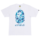 Koszulka ABC Camo By Bathing Ape Tee White/Blue