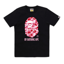 Koszulka BAPE ABC Camo Tee Black Pink