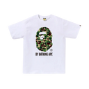 Koszulka BAPE Green Camo White