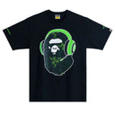 Koszulka BAPE x Razer Neon Camo Ape Head T-Shirt Black M