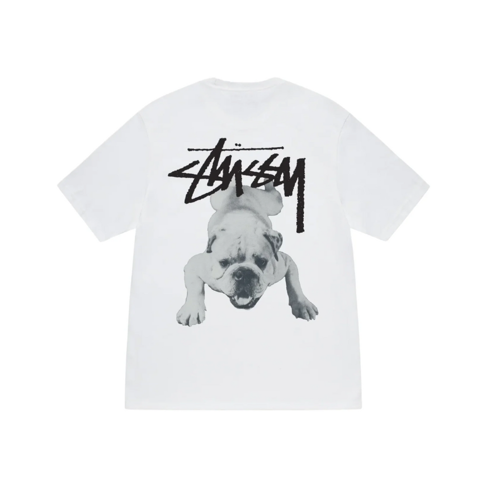 Koszulka Stussy Stock Dog Tee White