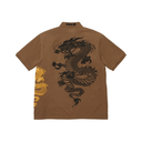 Koszulka Supreme The Great China Wall Dragon Polo Brown