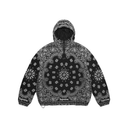 Kurtka Supreme Reflective Bandana Anorak Black