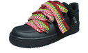 Nike Air Force 1 Black Red Green Rope Lanvin