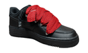 Nike Air Force 1 Black Red Lanvin Rope