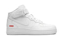 Buty Nike Air Force 1 Mid Supreme White