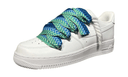 Nike Air Force 1 White Blue Rope Lanvin