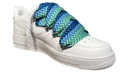 Nike Air Force 1 White Blue Rope Lanvin