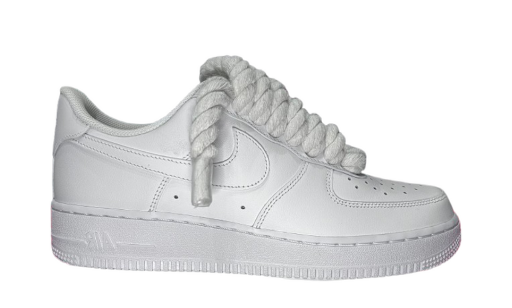 Buty Nike Air Force Rope Laces White