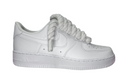 Nike Air Force Rope Laces White