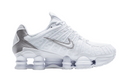 Nike Shox TL White Metallic Silver Max Orange