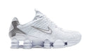 Nike Shox TL White Metallic Silver Max Orange