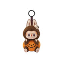 Pop Mart Labubu Happy Halloween Party Series-Sitting Pumpkin Vinyl Brelok