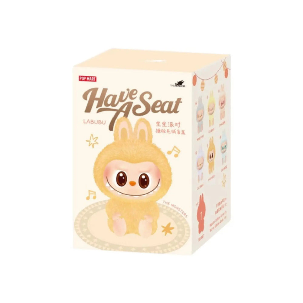 Pop Mart Labubu The Monsters Have a Seat Vinyl Plush Case Sealed (BLINDBOX)