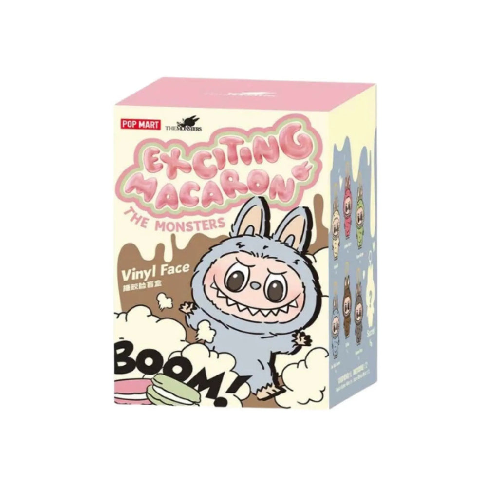 Pop Mart Labubu The Monsters Tasty Macarons Vinyl Face (BLINDBOX)