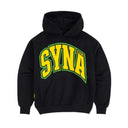 Set College Hood Tracksuit - BlackYellow