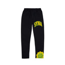 Set College Hood Tracksuit - BlackYellow
