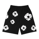 Spodenki Denim Tears The Cotton Wreath Shorts Black1