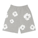Spodenki Denim Tears The Cotton Wreath Shorts Grey DENIM TEARS Spodnie