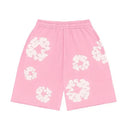 Spodenki Denim Tears The Cotton Wreath Shorts Pink