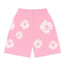 Spodenki Denim Tears The Cotton Wreath Shorts Pink DENIM TEARS Spodnie