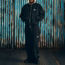 Spodnie Corteiz HMP Open Hem Sweatpant Black CORTEIZ Spodnie