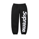 Spodnie Dresowe Supreme Supreme Satin Appliqué Sweatpant Black