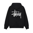 Stüssy Men's Basic Stüssy Hood Zip Black