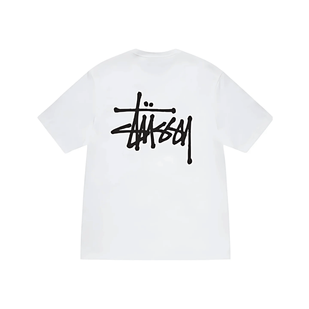 Koszulka Stussy Basic Logo Tee White