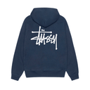 Stussy Men's Basic Stüssy Hood Zip Navy