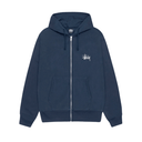 Stussy Men's Basic Stüssy Hood Zip Navy