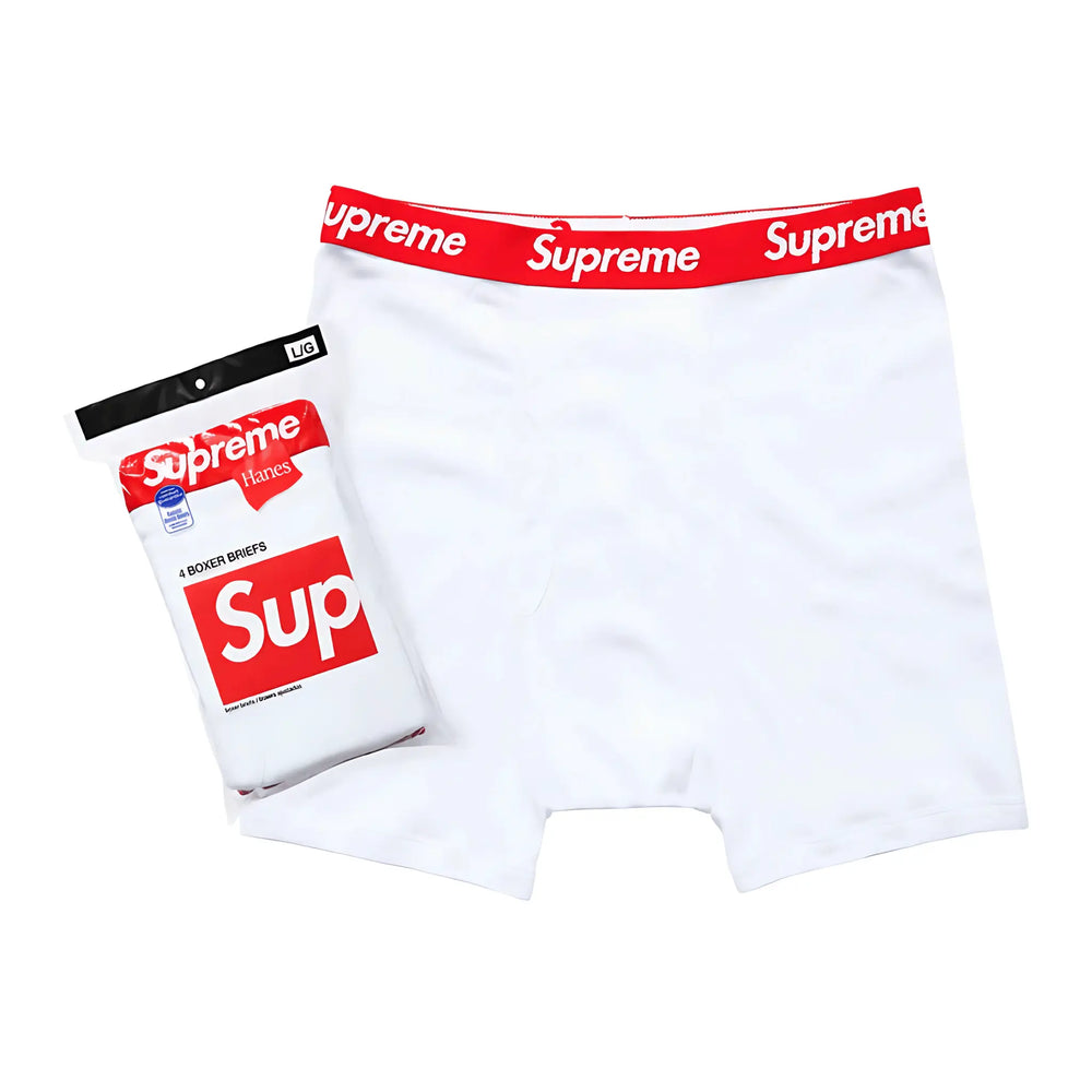 Bokserki Supreme Hanes White 1 szt