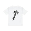Trapstar Decoded Palsley Monochrome Edition Tee White