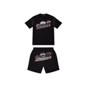 Trapstar Shooters Short Set - Black/Red