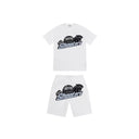 Trapstar Shooters Short Set White/Blue