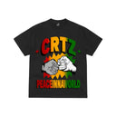 Corteiz PeaceInnaWorld Tee Black
