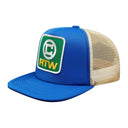 Czapka z daszkiem Corteiz Blue Box Trucker Corteiz Czapki
