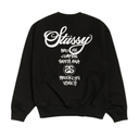 Bluza Stussy World Tour Crewneck Black STUSSY Bluza
