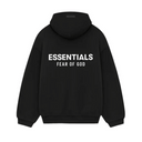 Bluza Essentials Fleece Hoodie Black