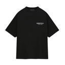 Koszulka Essentials Jersey Crewneck T-Shirt Black FW24 Essentials Koszulki