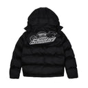 Kurtka Zimowa Trapstar Shooters Hooded Puffer Black Reflective TRAPSTAR Kurtki i bezrękawniki