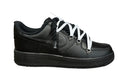 Nike Air Force 1 Double Rope Laces Black White – czarne AF1 custom z białą sznurówką. Czysty kontrast, streetwearowy styl i 100% oryginał. Street-Zone.pl.