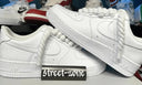 buty nike air force 1 rope white w rzeczywistośći